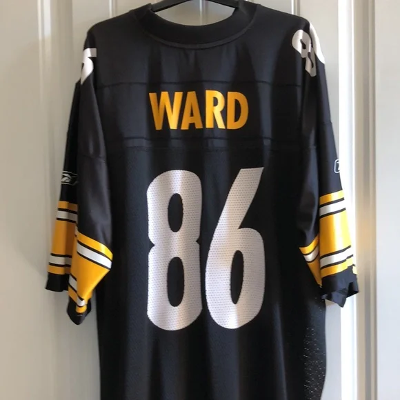 NEW Steelers Hines Ward Vintage NFL UNISEX Jersey - Picture 6 of 12